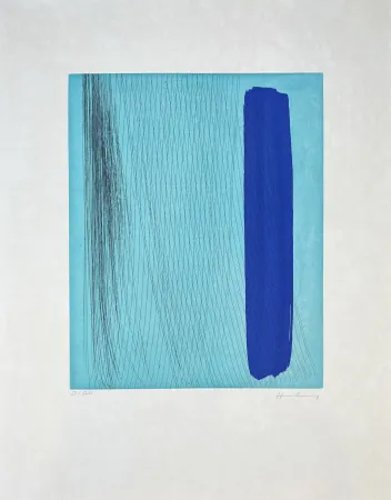 Radierung Und Aquatinta Hartung - Requiem pour la fin des temps