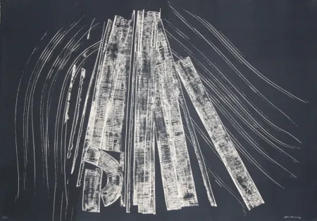 Radierung Hartung - S.T.