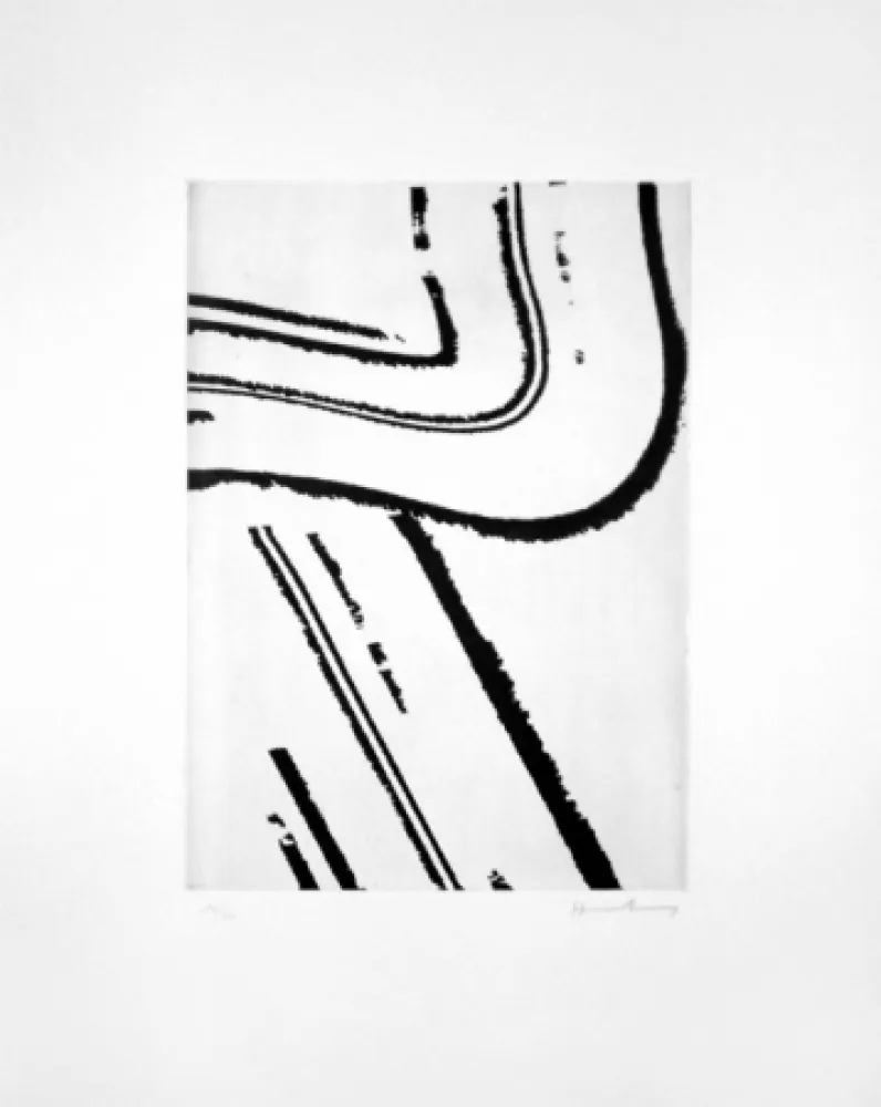 Radierung Hartung - Untitled