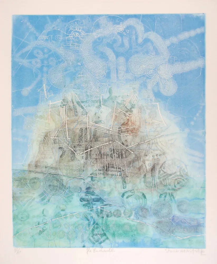 Radierung Hasegawa - Ile enchantée