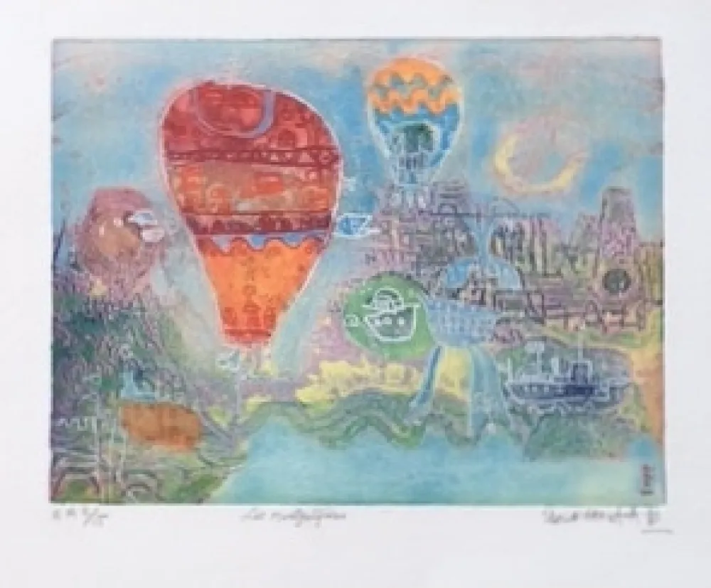 Stich Hasegawa - Les Montgolfieres 