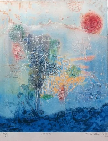 Radierung Und Aquatinta Hasegawa - Miroir