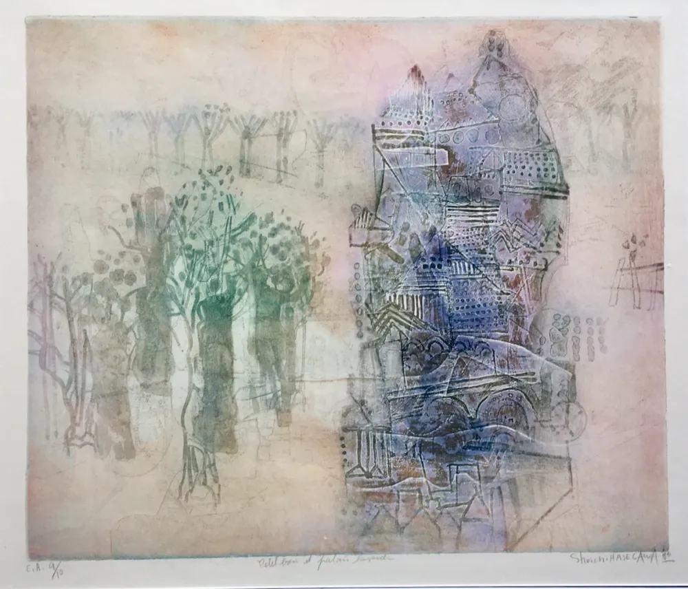 Stich Hasegawa - Petit bois et palais lavande 