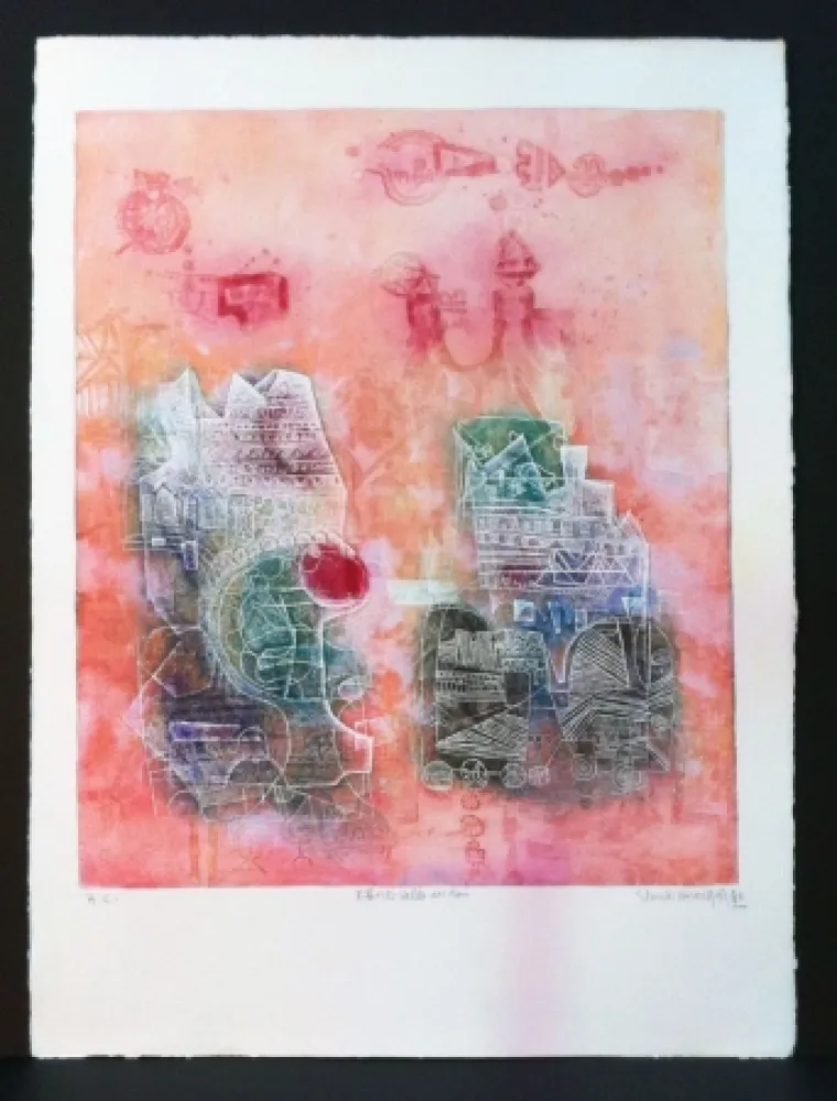 Radierung Und Aquatinta Hasegawa - Vallée des rois