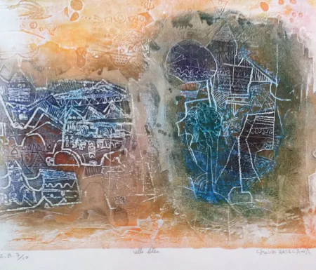 Stich Hasegawa - Ville bleue 