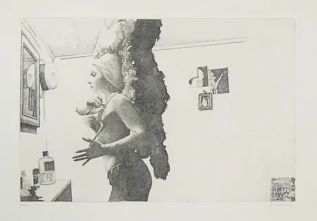 Radierung Häsler - Titre inconnu