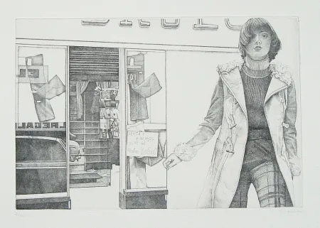 Radierung Häsler - Titre inconnu