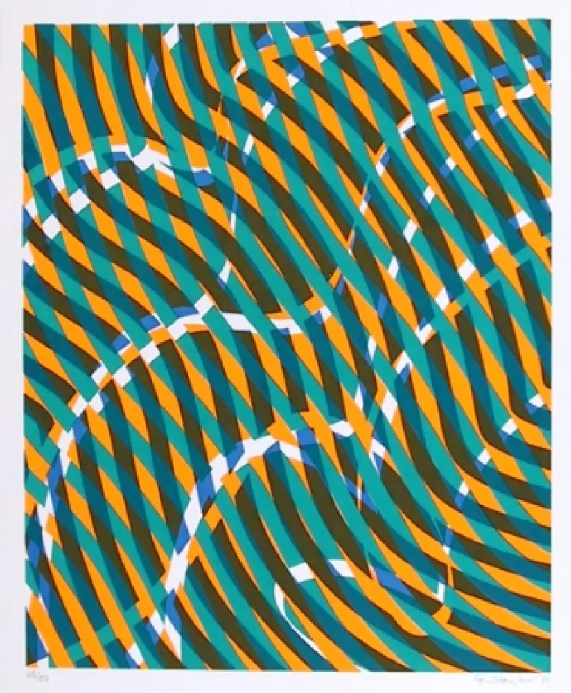 Siebdruck Hayter - #1 from the Aquarius Suite