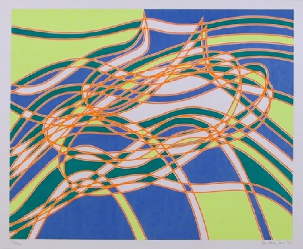 Siebdruck Hayter - #3 from the Aquarius Suite