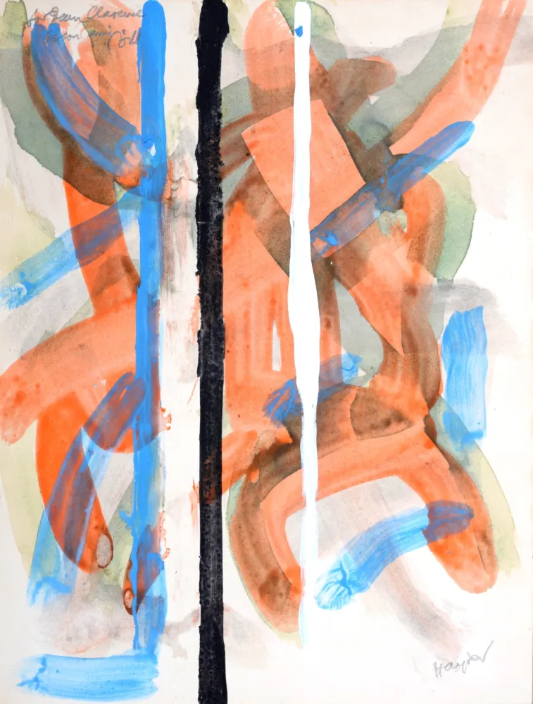 Keine Technische Hayter - Composition, circa 1980 - Hand-signed