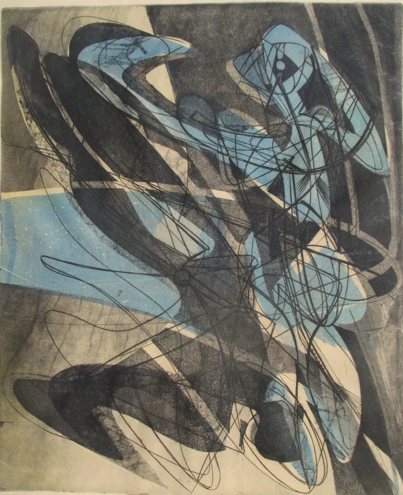 Radierung Und Aquatinta Hayter - Jeux d'Eau