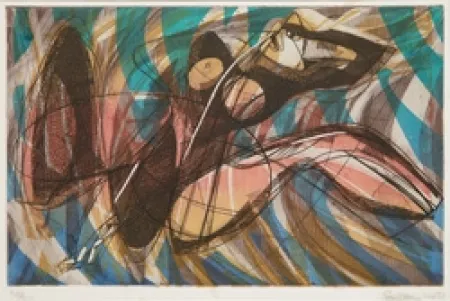 Radierung Hayter - L'Escoutay