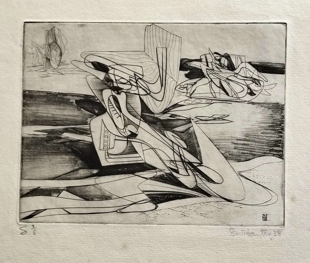 Stich Hayter - Untitled, from Facile Proie