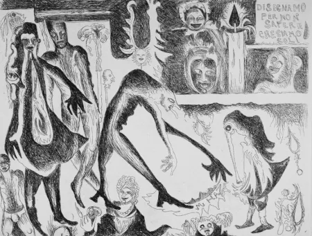 Radierung Haz - Per non essere soli