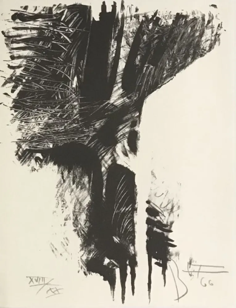 Lithographie Heiliger - Hommage à Hans Arp 