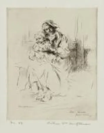 Stich Heintzelman - Mother and Child, Sion, Suisse