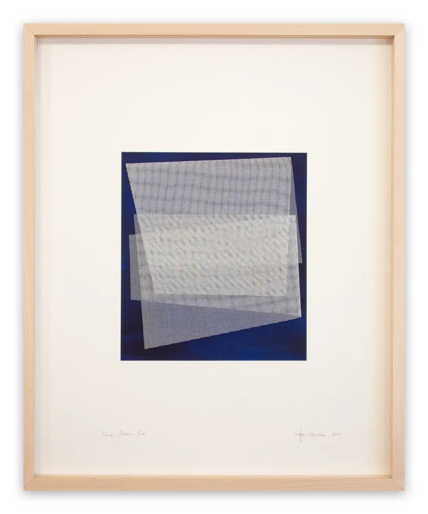 Keine Technische Henderson - Moiré Prussian Blue 