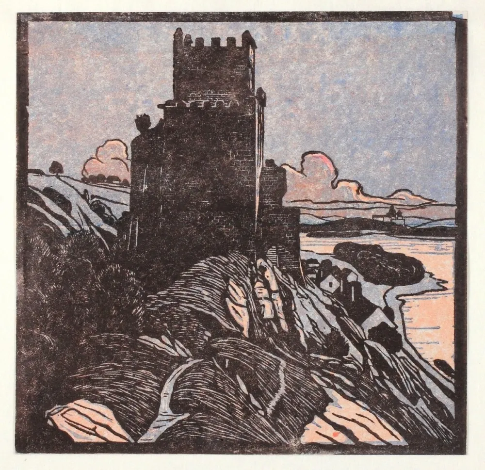 Holzschnitt Henneberg - Weitenegg