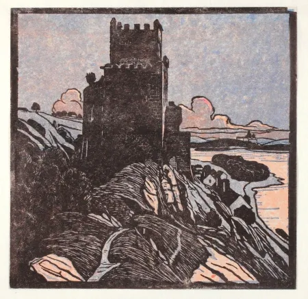 Holzschnitt Henneberg - Weitenegg