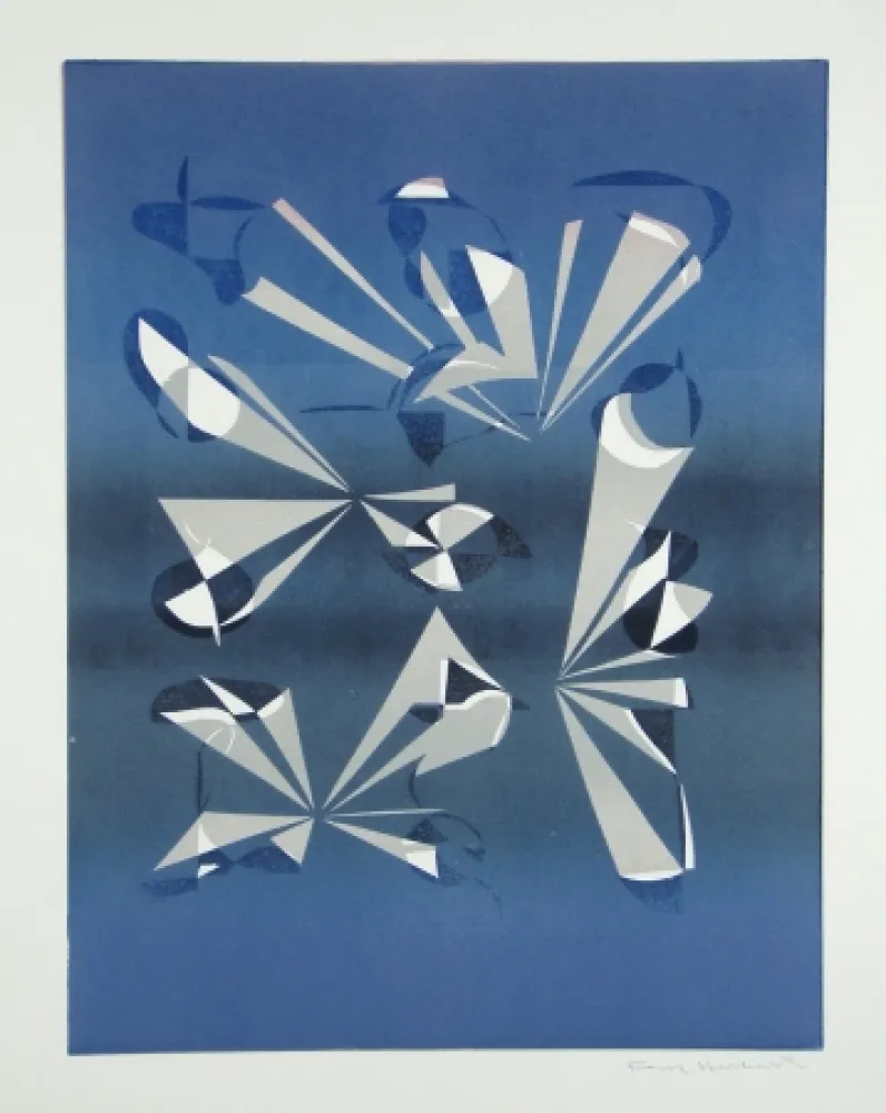 Linolschnitt Herberth - Untitled