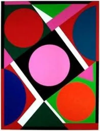 Siebdruck Herbin - Composition