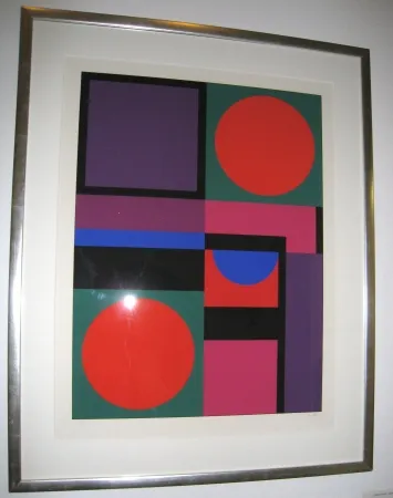 Siebdruck Herbin - Composition