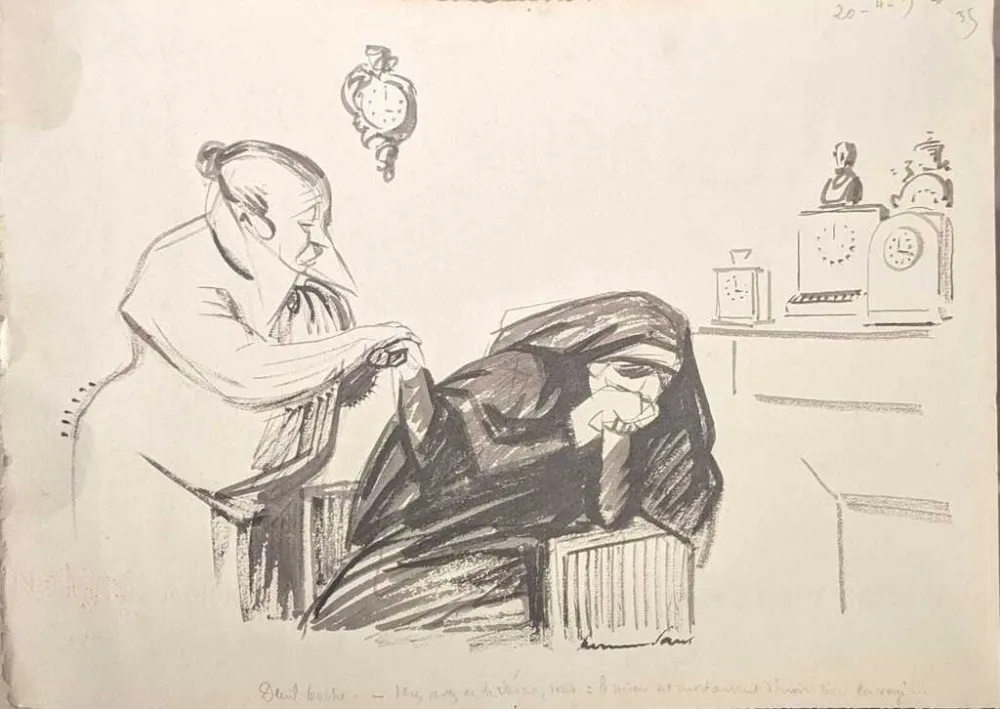 Keine Technische Hermann-Paul - Deuil boche