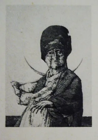 Radierung Und Aquatinta Hernandez - La anunciada