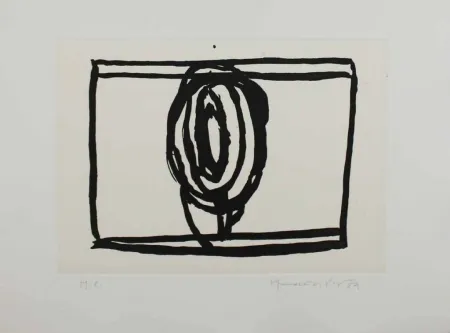 Aquatinta Hernandez Pijuan - Arbres 2