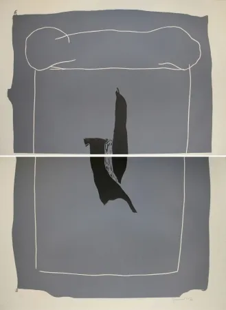 Linolschnitt Hernandez Pijuan - Camí (Road)