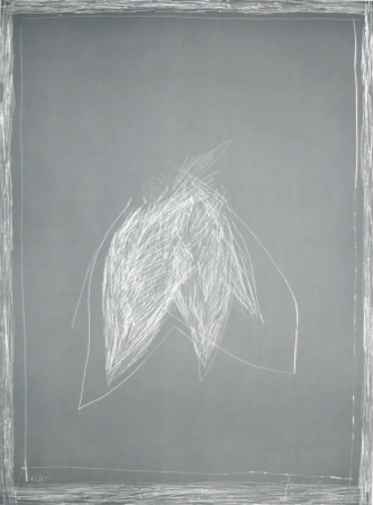 Lithographie Hernandez Pijuan - Fulles 3