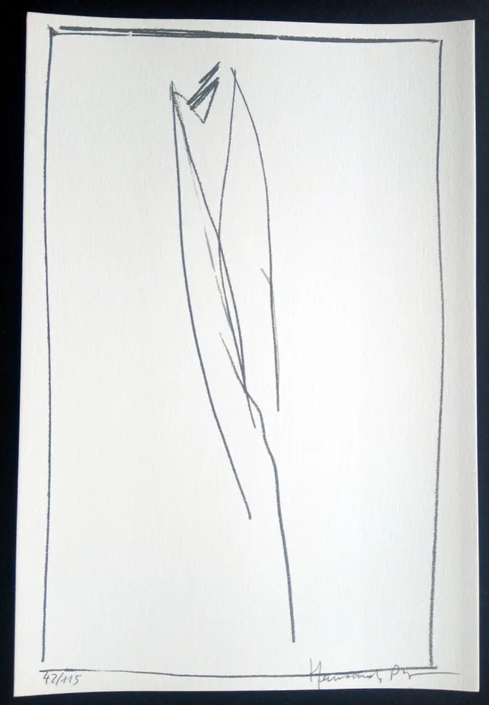 Siebdruck Hernandez Pijuan - Hojas Sueltas