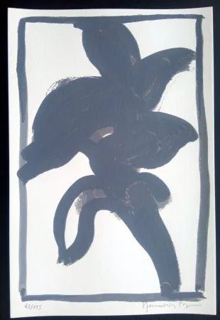 Siebdruck Hernandez Pijuan - Hojas Sueltas