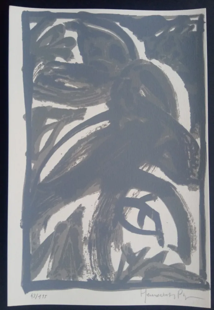 Siebdruck Hernandez Pijuan - Hojas Sueltas