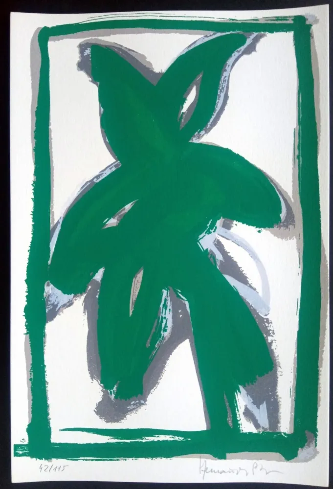 Siebdruck Hernandez Pijuan - Hojas Sueltas