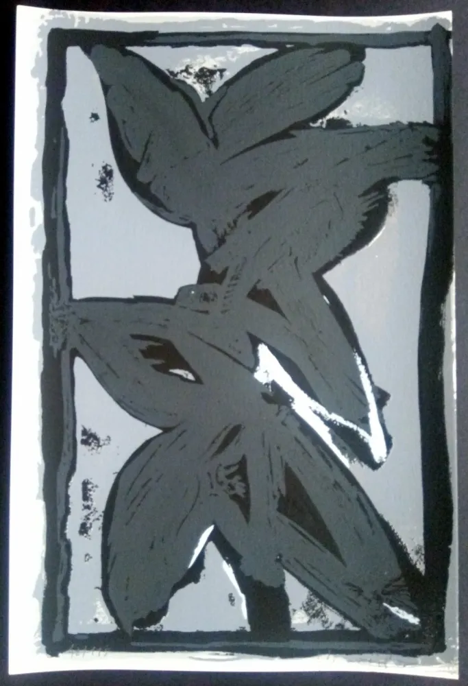 Siebdruck Hernandez Pijuan - Hojas Sueltas