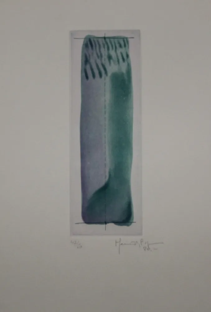 Radierung Und Aquatinta Hernandez Pijuan - HP 3