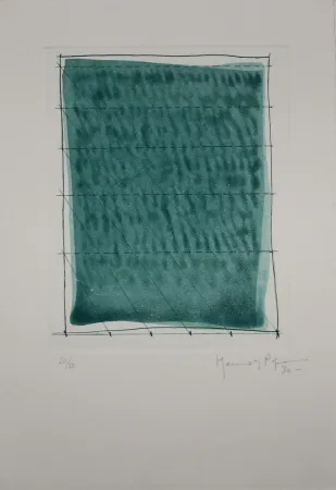 Radierung Und Aquatinta Hernandez Pijuan - HP 6