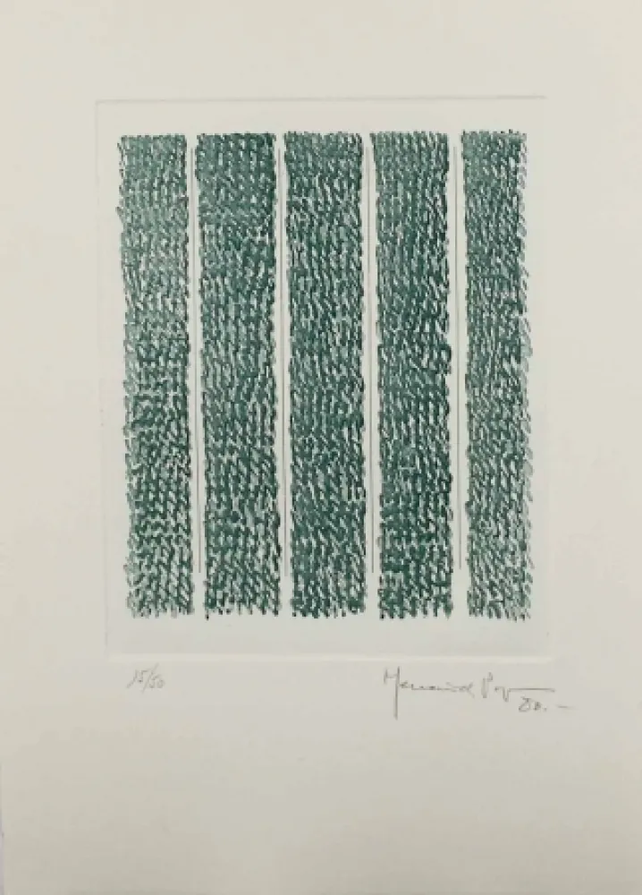 Radierung Und Aquatinta Hernandez Pijuan - HP 7