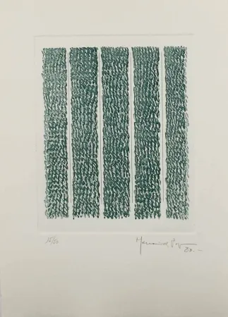 Radierung Und Aquatinta Hernandez Pijuan - HP 7