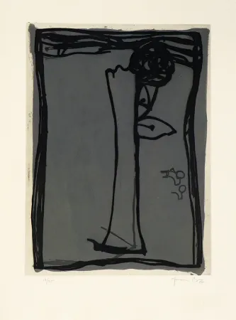 Stich Hernandez Pijuan - Jarro con rosa