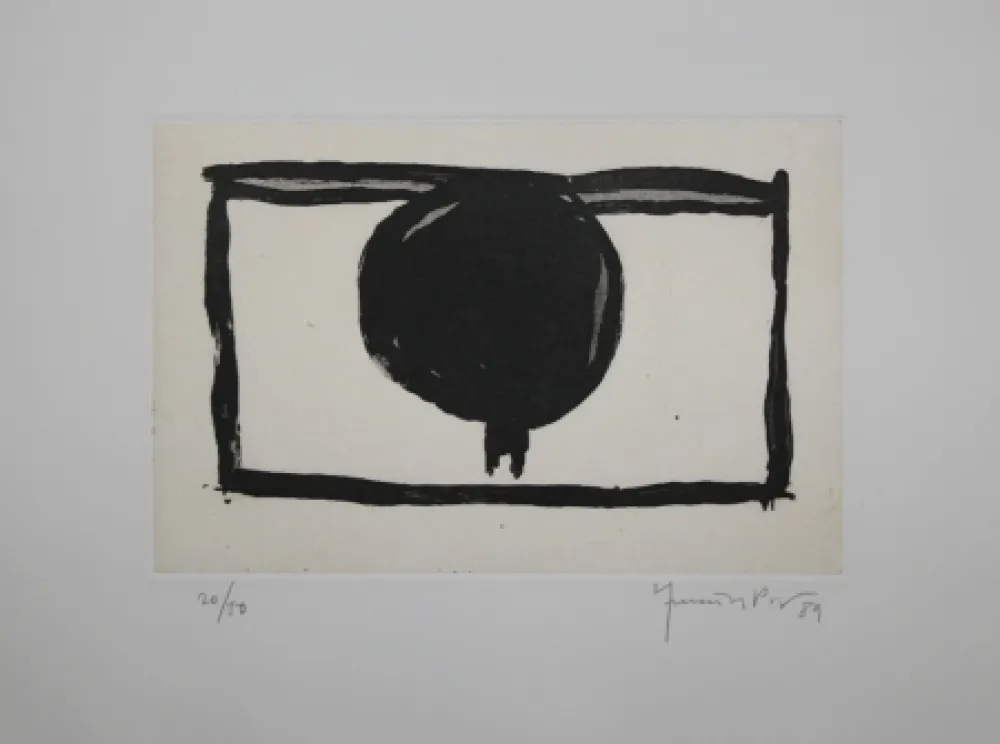 Aquatinta Hernandez Pijuan - La morera