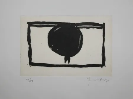 Aquatinta Hernandez Pijuan - La morera