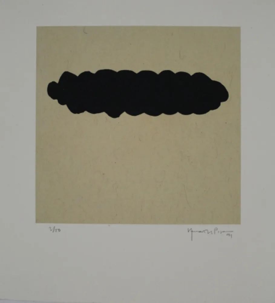 Aquatinta Hernandez Pijuan - Núvols II