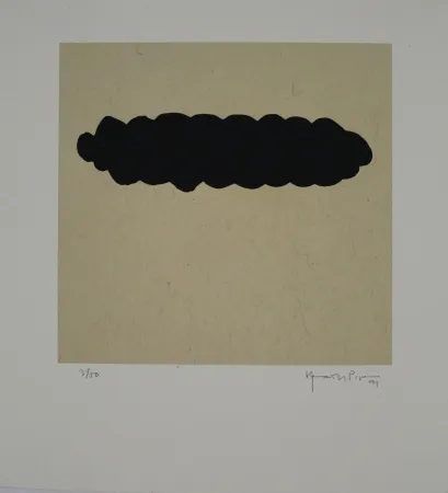 Aquatinta Hernandez Pijuan - Núvols II