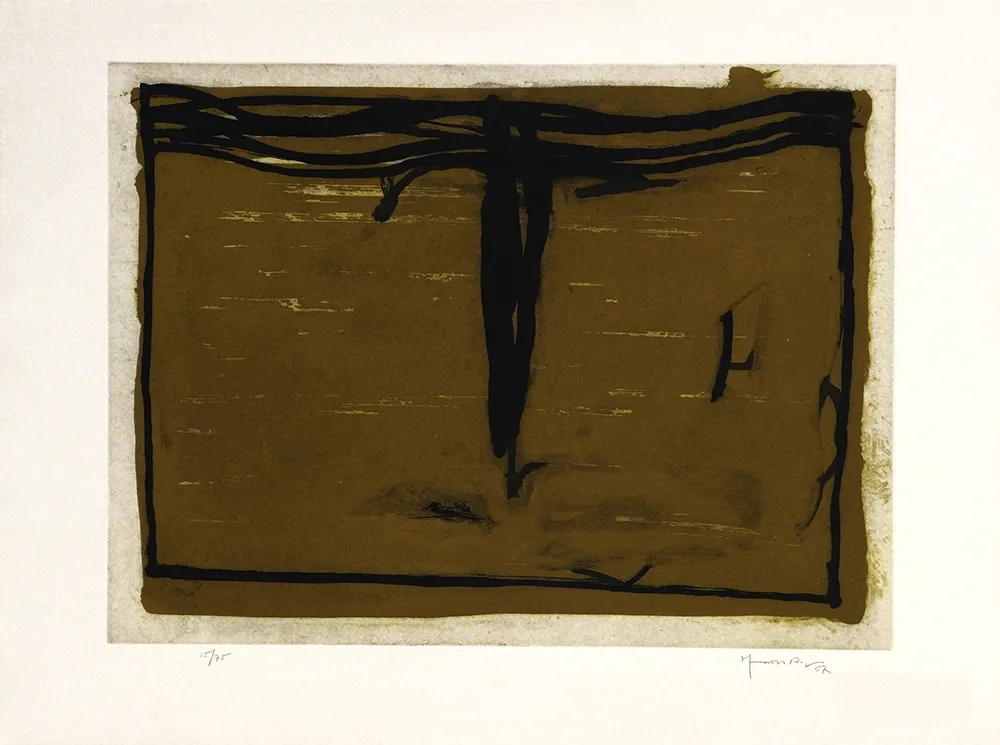 Stich Hernandez Pijuan - Paisaje con ciprés