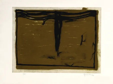 Stich Hernandez Pijuan - Paisaje con ciprés