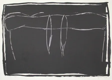 Lithographie Hernandez Pijuan - Paisatge 4 / Landscape 4