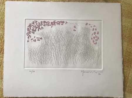 Radierung Und Aquatinta Hernandez Pijuan - PJ-10