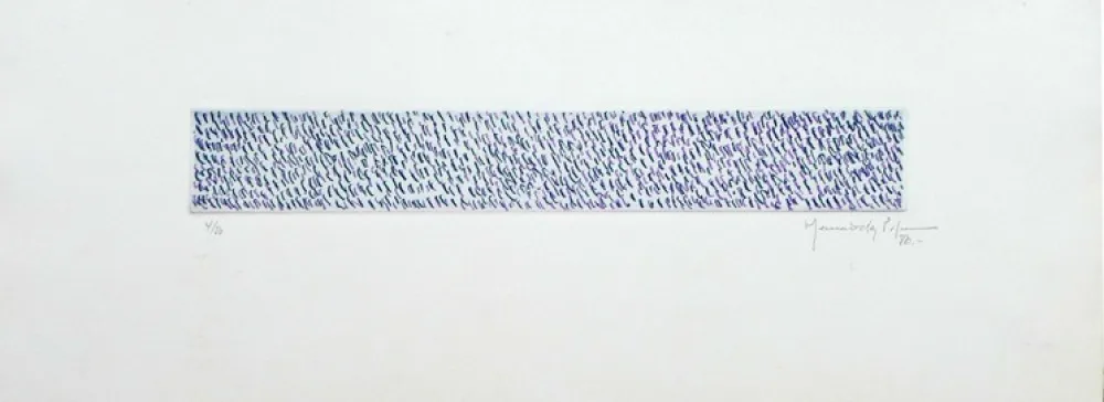 Lithographie Hernandez Pijuan - Polychrome 9